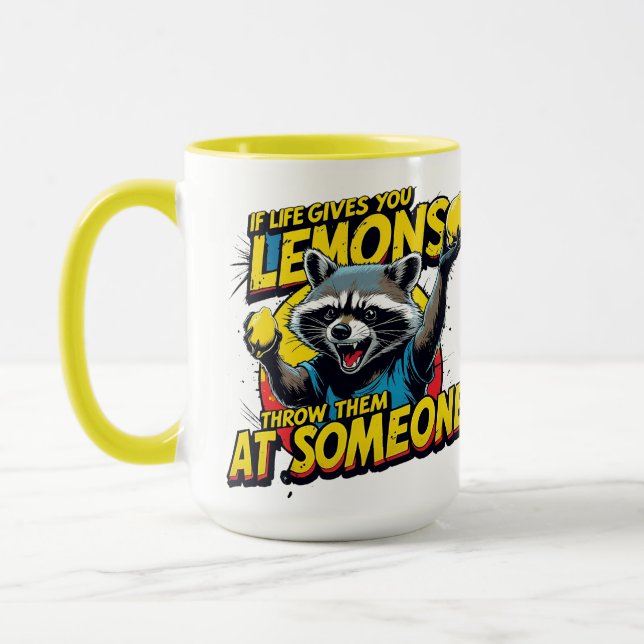 Taza  If life gives you lemons... (Izquierda)