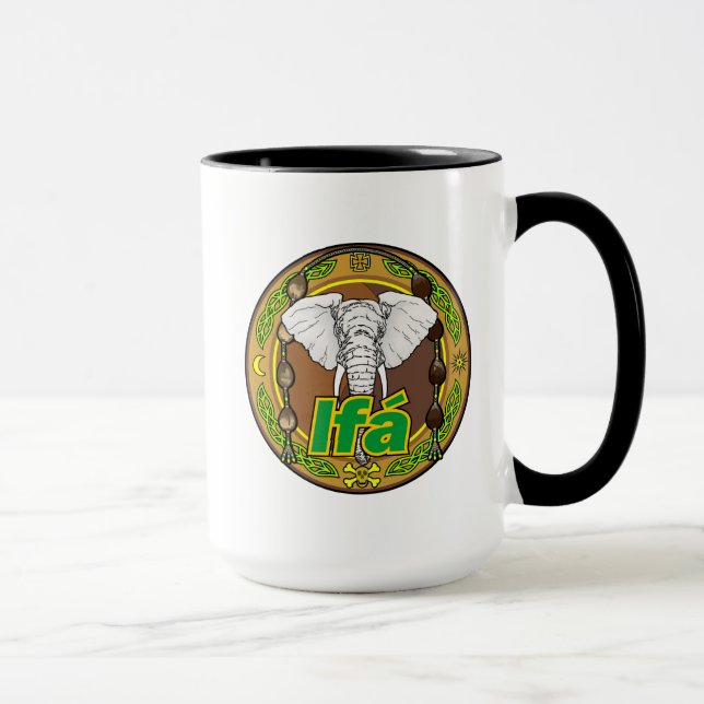 Taza Ifa (Derecha)
