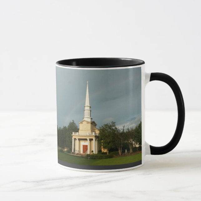 Taza Iglesia de la arboleda de Johnson de Cristo - arco (Derecha)