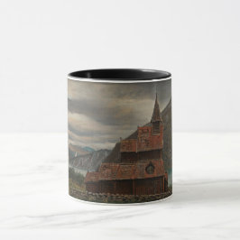Taza Iglesia de la Stave de Noruega (por Knud Baade)