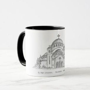 Taza Iglesia de San Sava, Belgrado, Serbia