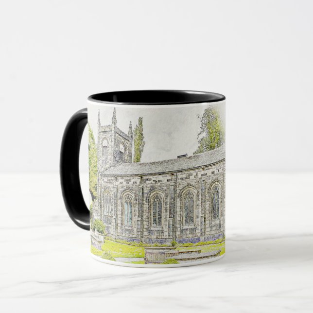 Taza Iglesia de Santa María, Luddenden (Anverso izquierdo)