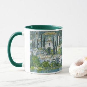 Taza Iglesia (Kirche) en Cassone de Gustav Klimt