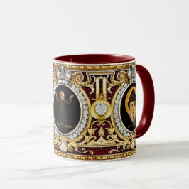 Taza Iglesia maronita santos charbel, barón, Rafqa- reg