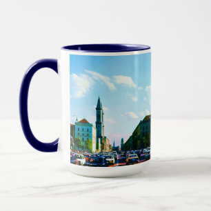 Taza Iglesia universitaria vintage munich ludwigstraße