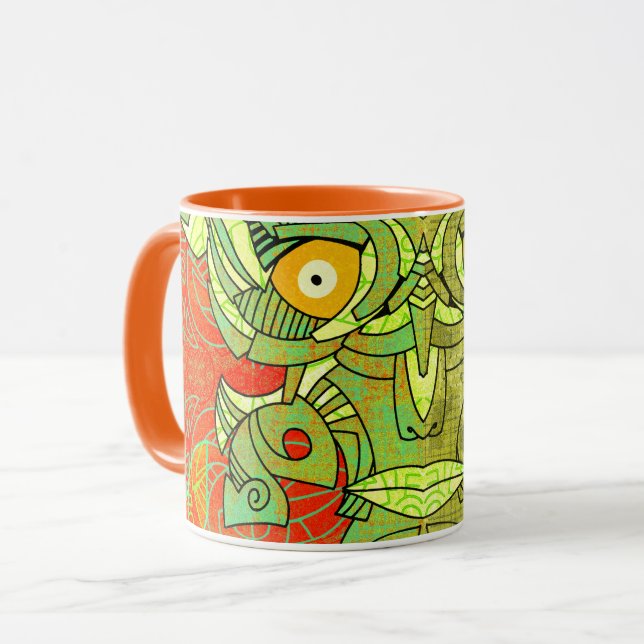 Taza Ignorando el tazón de la Aspidistra (Anverso izquierdo)
