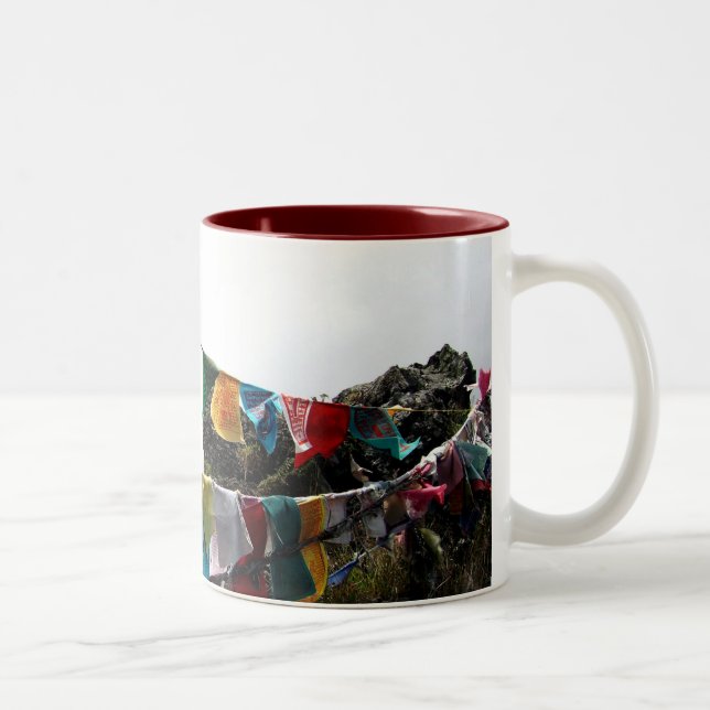 Taza II de la bandera del rezo (Derecha)