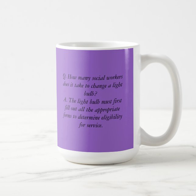 Taza II del asistente social (Derecha)