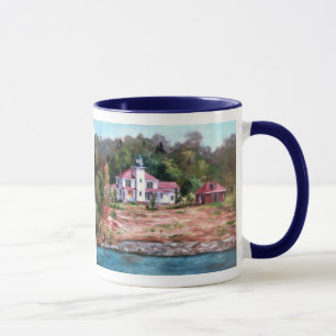 Taza II del faro de la frambuesa