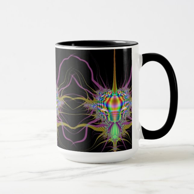 Taza II del fractal del insecto del espacio (Derecha)