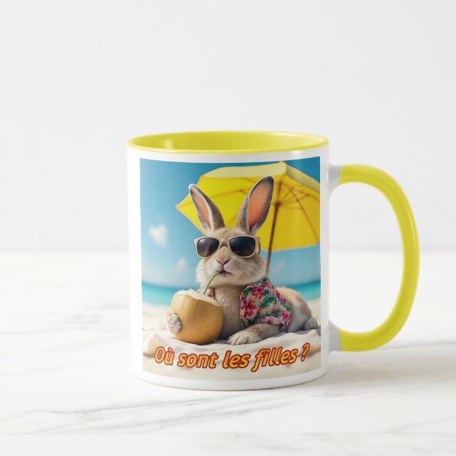 Taza Il est chaud le lapin. (Derecha)