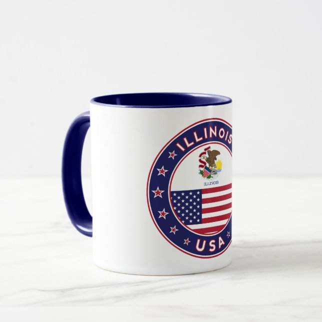 Taza Illinois (Anverso izquierdo)