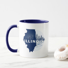 Taza Illinois Estados Unidos de América