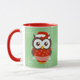 Taza illusima Ballerina Owl Navidades Snowflakes Mug