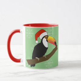 Taza illusima Toucan Navidades Snowflakes