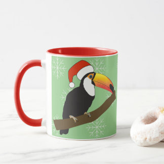 Taza illusima Toucan Navidades Snowflakes