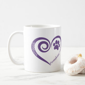 Taza iluminada por la luna de Pomsky