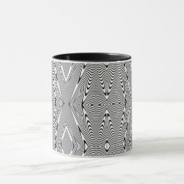 Taza Ilusión óptica 11 Diseño abstracto
