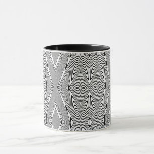 Taza Ilusión óptica 11 Diseño abstracto