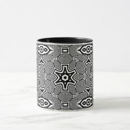 Taza Ilusión óptica 12 Diseño Abstracto