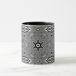 Taza Ilusión óptica 12 Diseño Abstracto