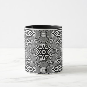 Taza Ilusión óptica 12 Diseño Abstracto