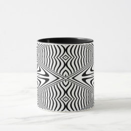 Taza Ilusión óptica 13 Diseño abstracto