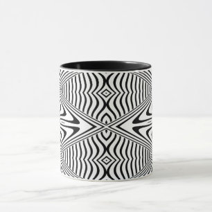 Taza Ilusión óptica 13 Diseño abstracto