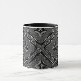 Taza Ilusión óptica 17 Diseño abstracto