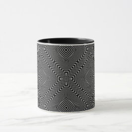 Taza Ilusión óptica 17 Diseño abstracto