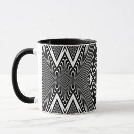 Taza Ilusión óptica 18 Diseño abstracto
