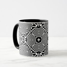 Taza Ilusión Óptica 2 Diseño Abstracto