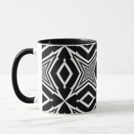 Taza Ilusión óptica 9 Diseño abstracto