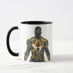 Taza Ilustracion Black Lightning