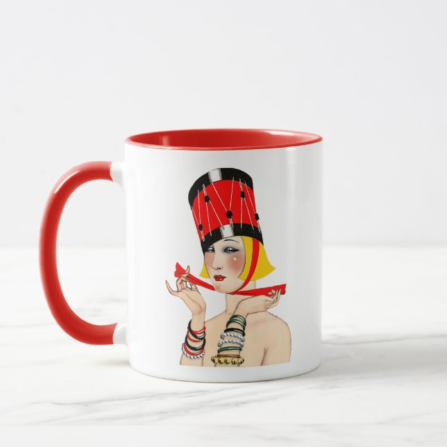 Taza ilustracion Combo Mug de 1930 (Izquierda)