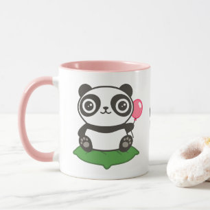 Taza Ilustracion Cute Panda