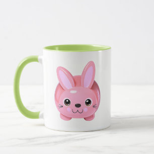 Taza Ilustración de conejito lindo