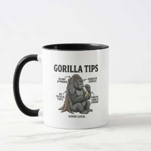 Taza Ilustración de infografía de consejos de seguridad
