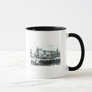 Taza Ilustracion de la revista semanal de "Harper"