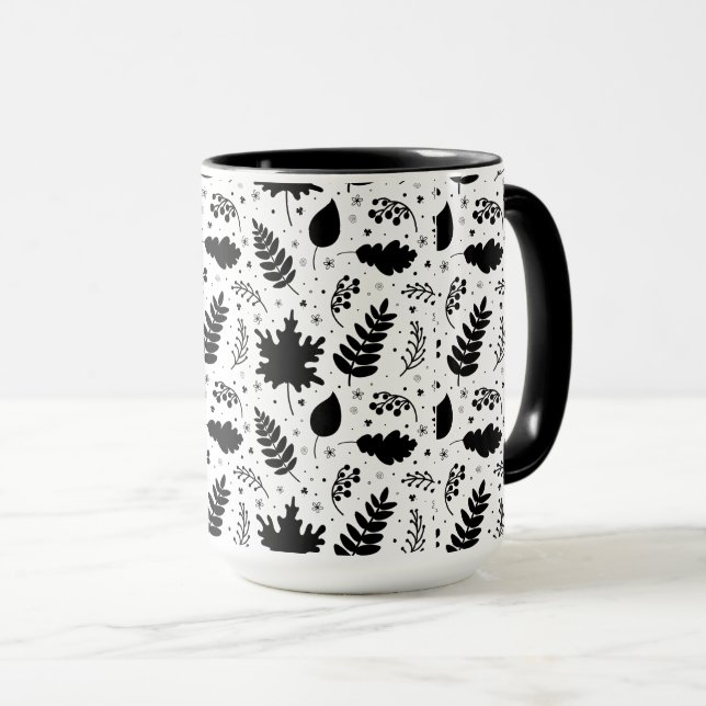 Taza Ilustración de Leafs Arte (Anverso derecho)