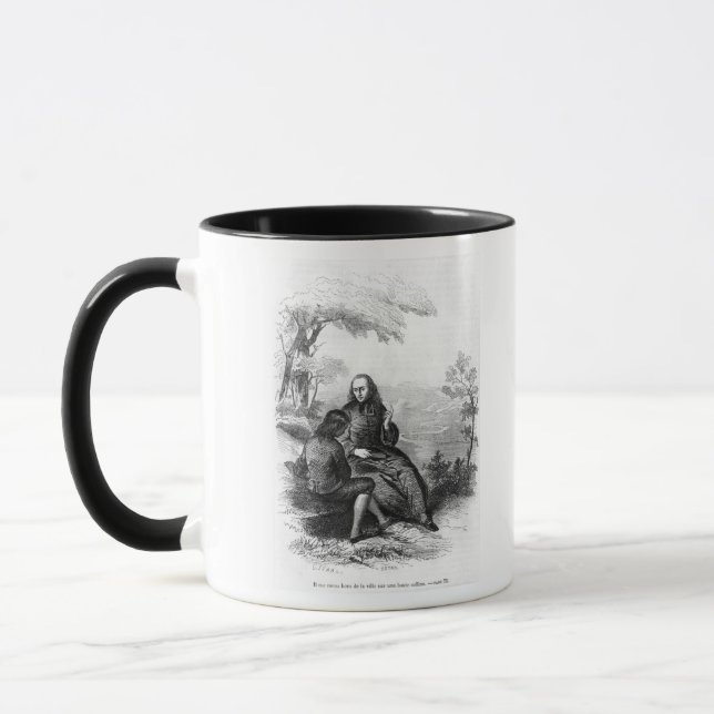 Taza Ilustracion de 'L'Emile (Izquierda)