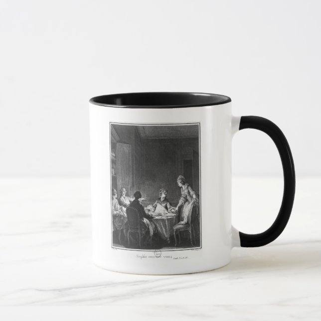 Taza Ilustracion de 'L'Emile (Derecha)