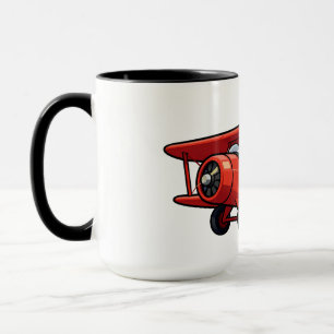 Taza Ilustración de mecánico de dibujos animados lindo
