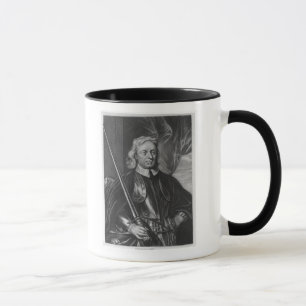 Taza Ilustracion de Oliver Cromwell