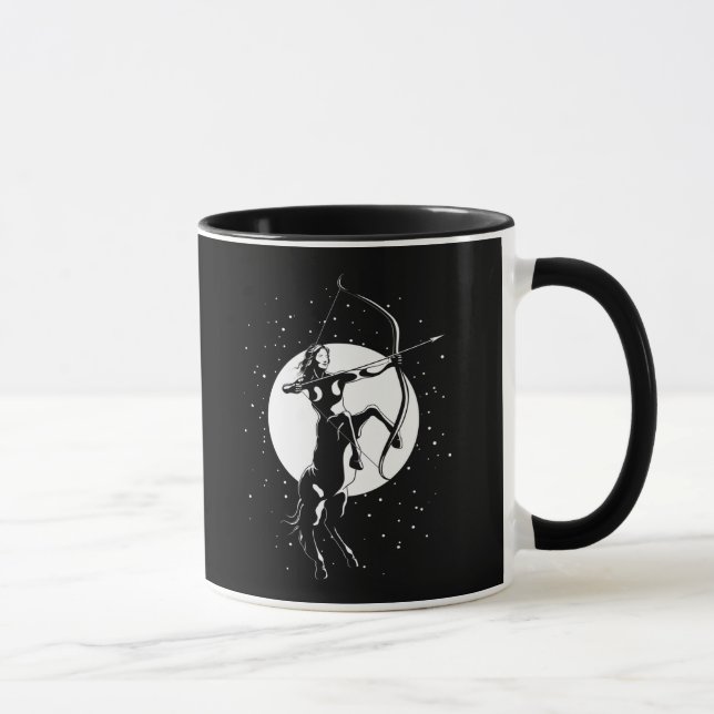 Taza Ilustracion de Rótulo zodiaco - Sagittarius (Derecha)
