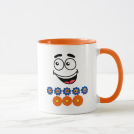 Taza Ilustración de sonrisa