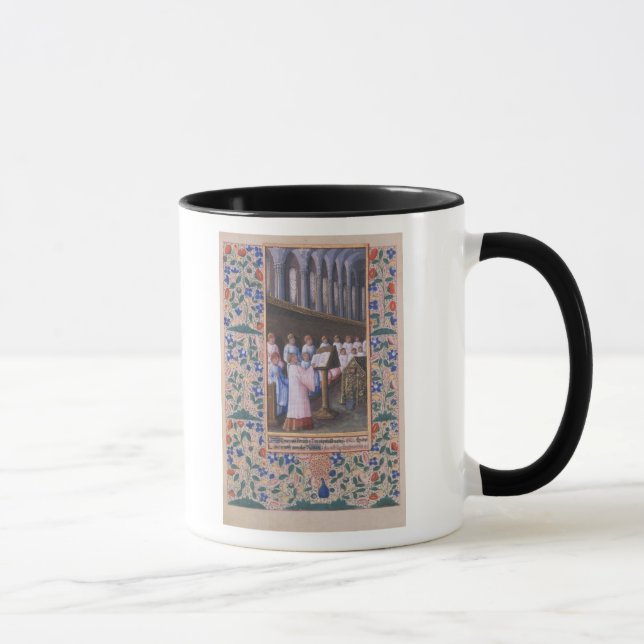Taza Ilustracion de un funeral (Derecha)