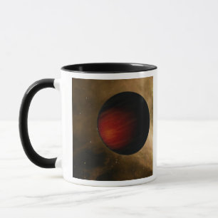 Taza Ilustracion de un Júpiter caliente llamado HD 1490