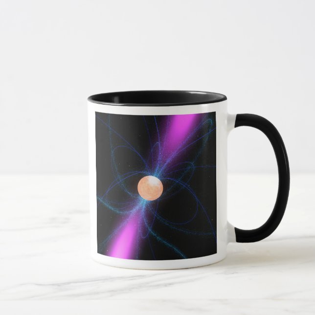 Taza Ilustracion de un pulsar 2 (Derecha)