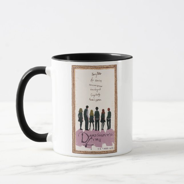 Taza Ilustracion del Ejército de Dumbledore (Izquierda)